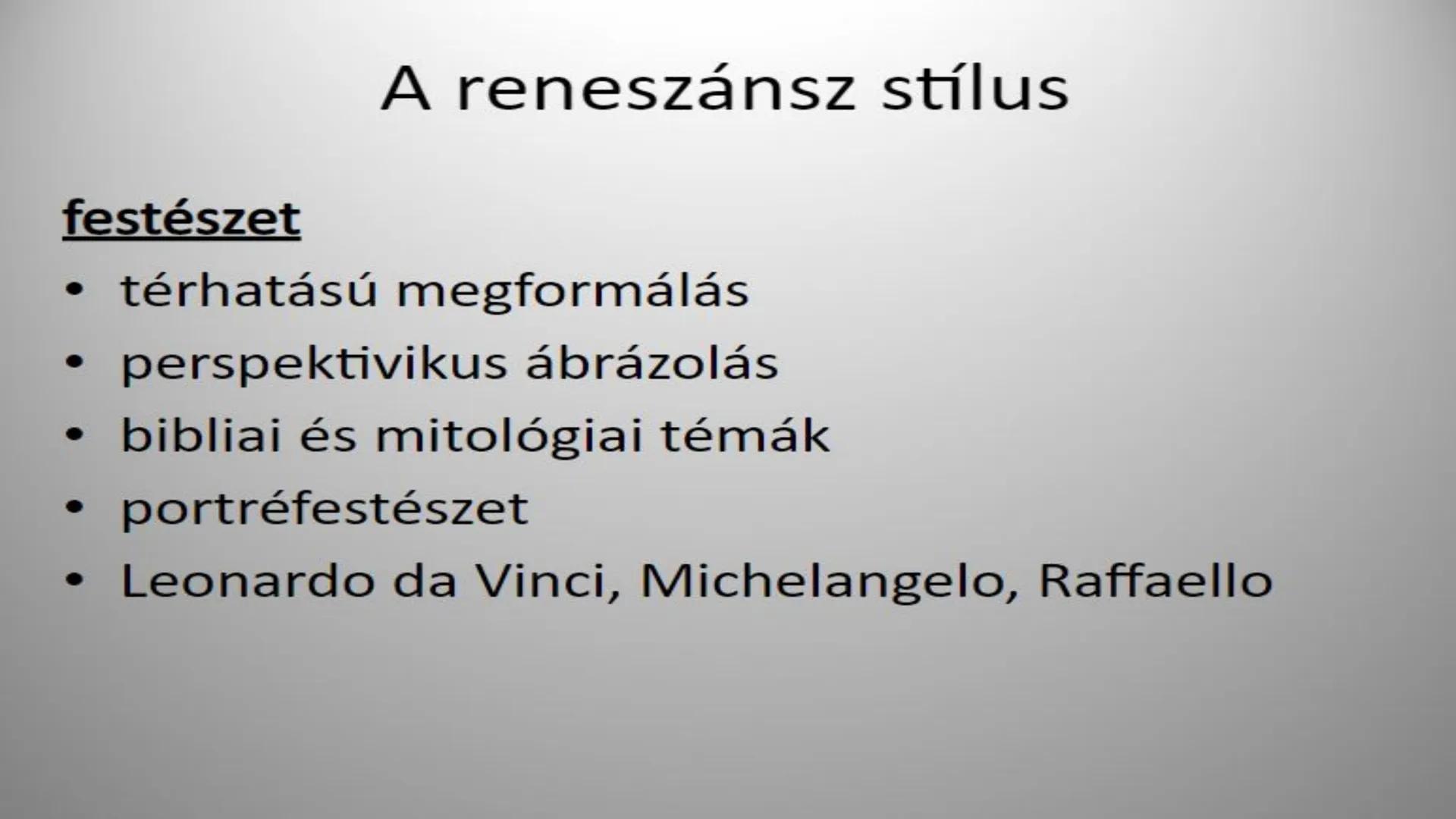 A reneszánsz # A reneszánsz jelentése
- reneszánsz: francia eredetű szó (renaissance)
- jelentése: ‘újjászületés’
- olaszul: rinascimento
-