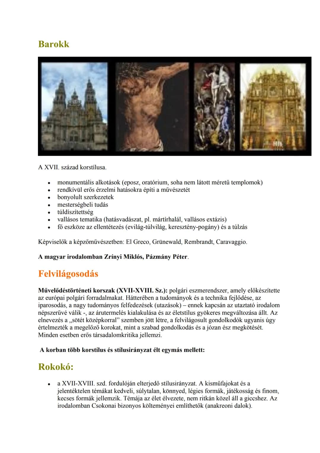 a felvilágosodás kora 18.sz.
19.század
a századvég stílusirányzatai
Korszakok, stílusirányzatok, alkotók
középkor 5-15.sz
reneszánsz 15-16.s