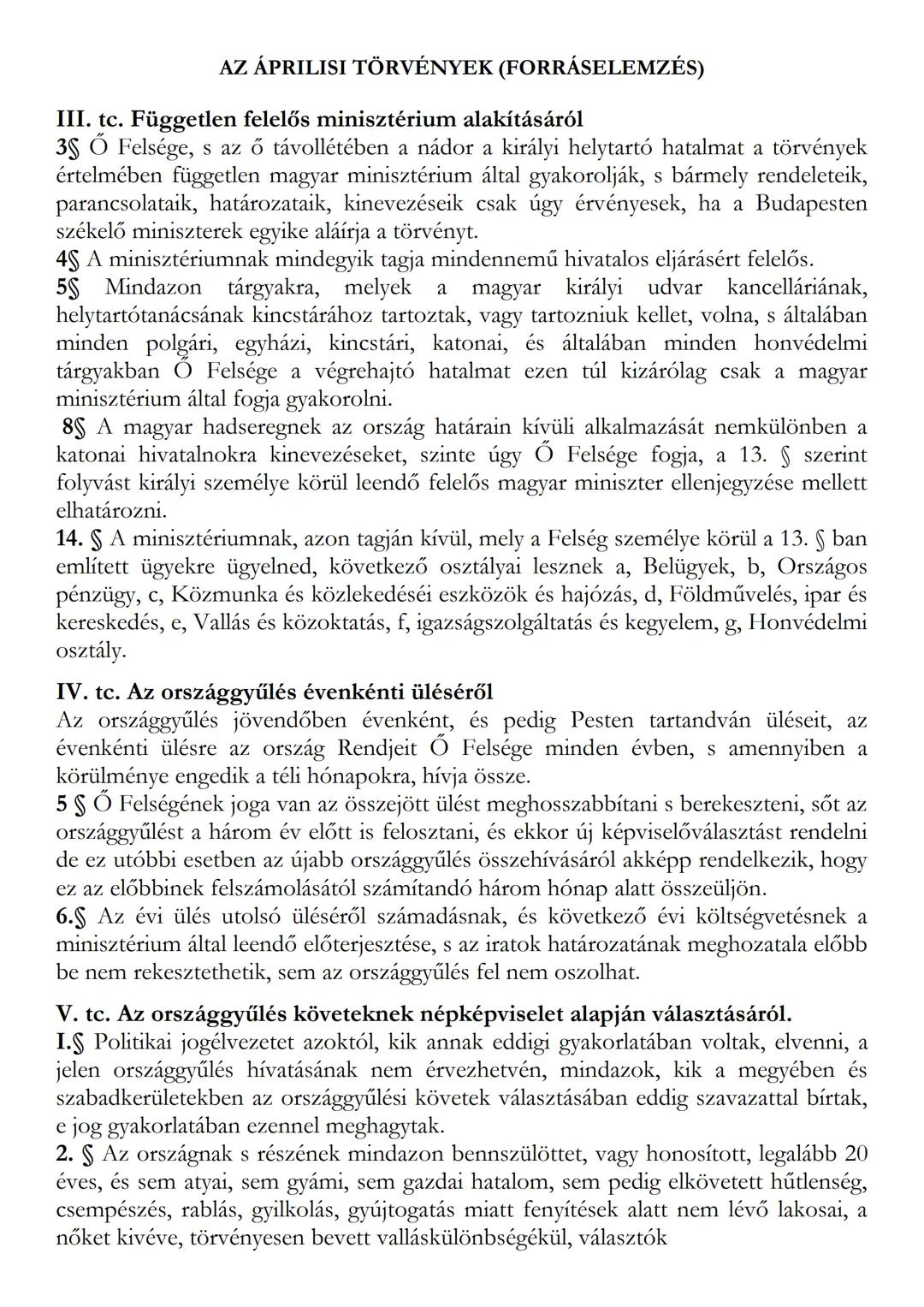 1848. MÁRCIUS 15.
1. Előzmények:
• 1848 tavasz: „a népek tavasza”: egész Európa területén forradalmak törnek ki.
Pl.: Párizs, Berlin, Prága