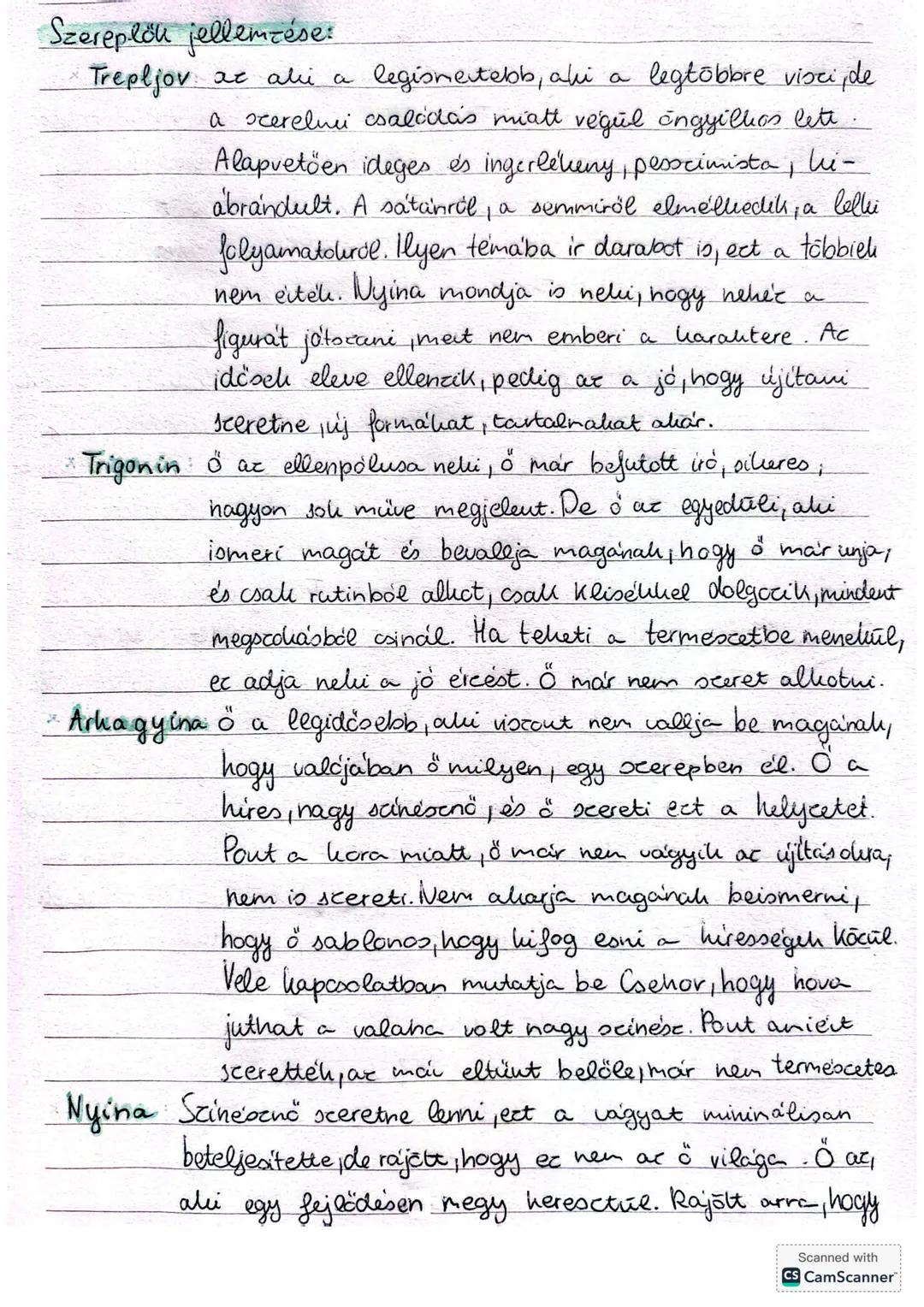 ## SIRALY
A darab azzal indul, hogy Storin vidéki birtokára megérkezik az
unokaöccse Trepljov, egy fiatal drámaíró és egy modern szín-
dara