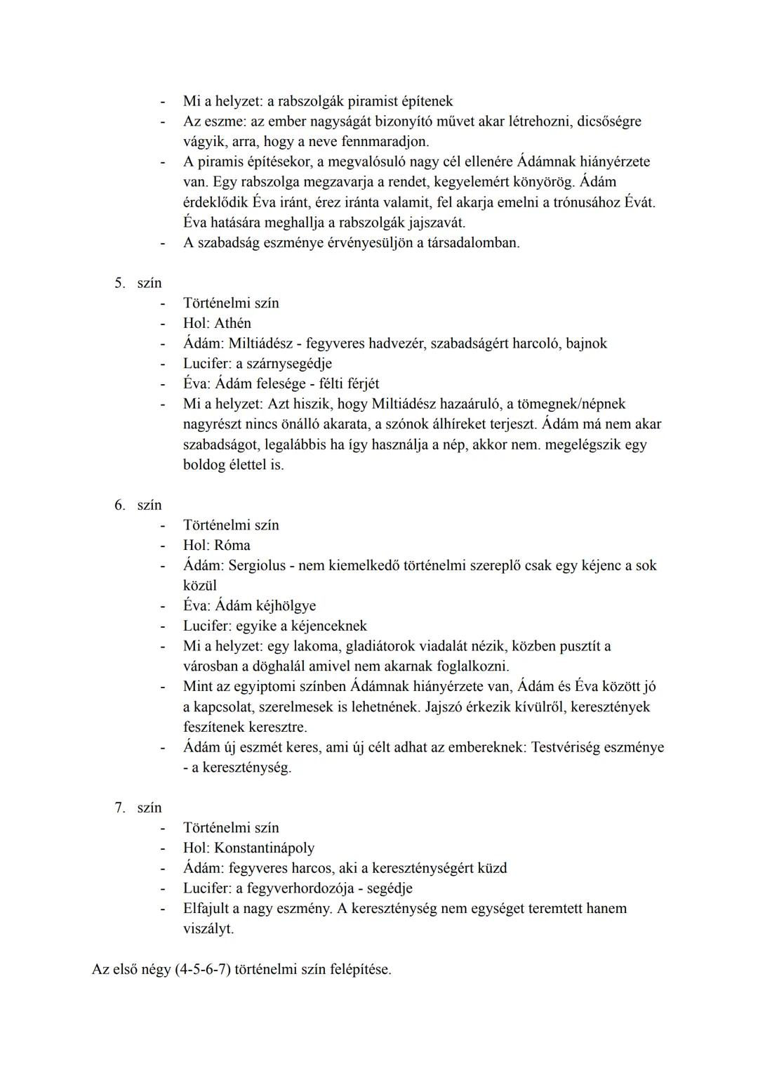 ```
Szerkezete:
- Keretes szerkezetű
- 15 színből áll
- 1-3. Bibliai színek
- 4-14. Történelmi színek
- 15. Bibliai szín
1. szín
- Bi