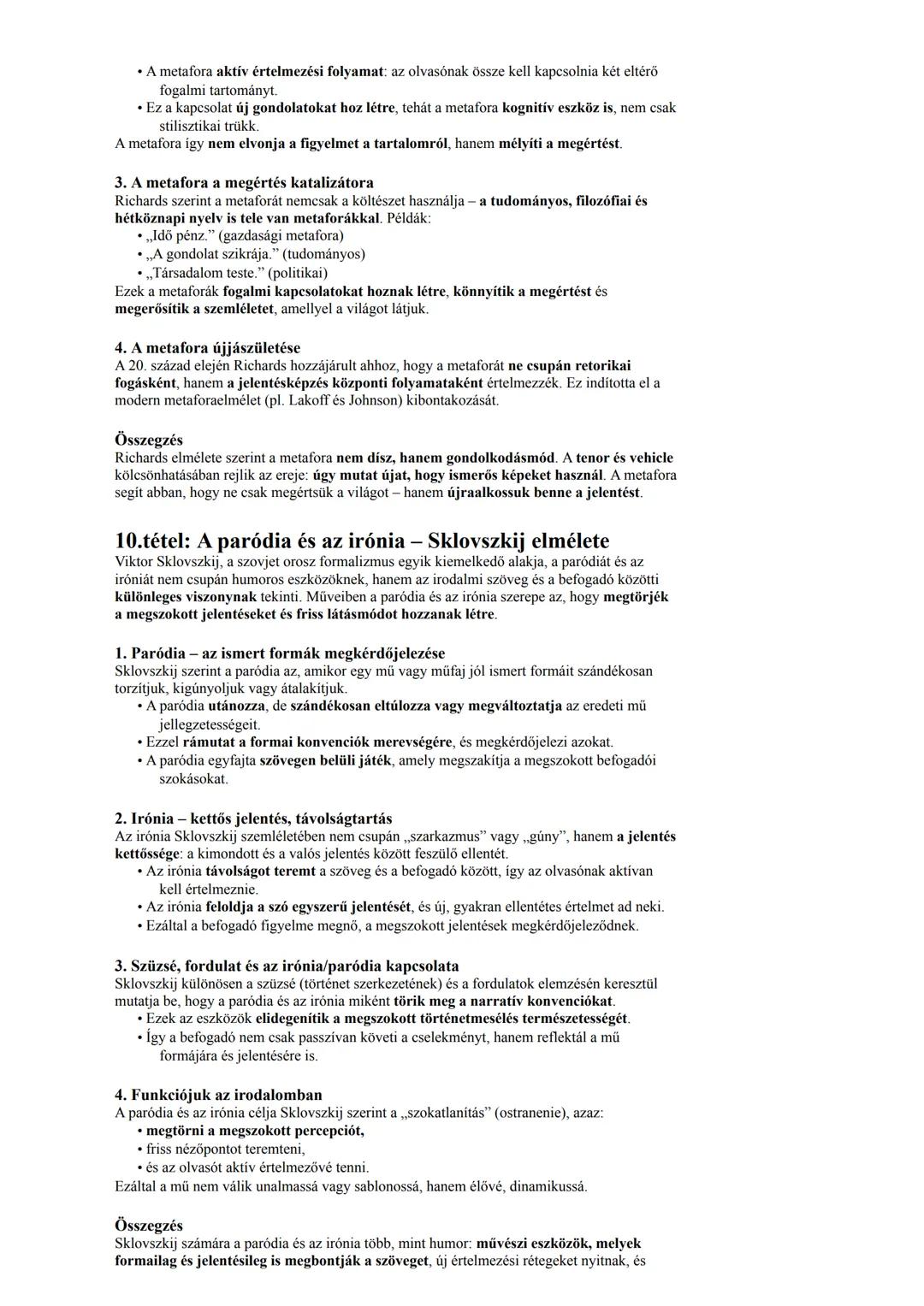 1. tétel: Az irodalomtudomány kérdésfeltevései: poétika,
retorika, hermeneutika Paul Ricoeur elméletének
tükrében
1. Bevezetés
Az irodalomtu