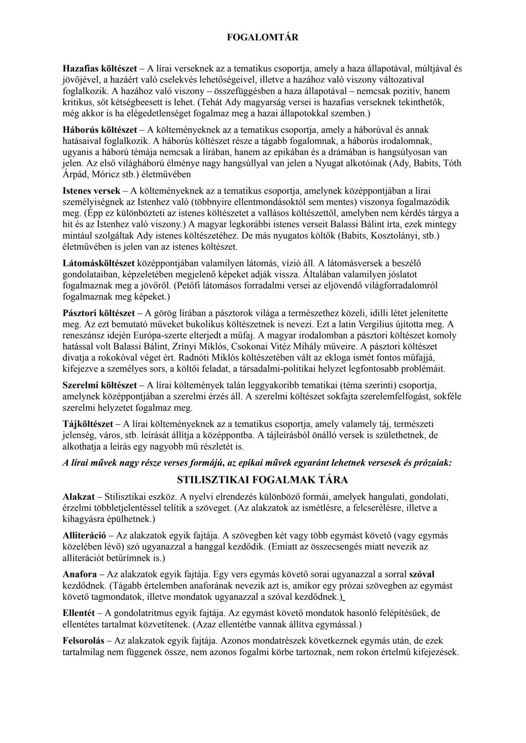 ## FOGALOMTÁR
### Alapfogalmak
Kultúra - az emberiség által létrehozott anyagi és szellemi értékek összessége, amely a természettől
való f