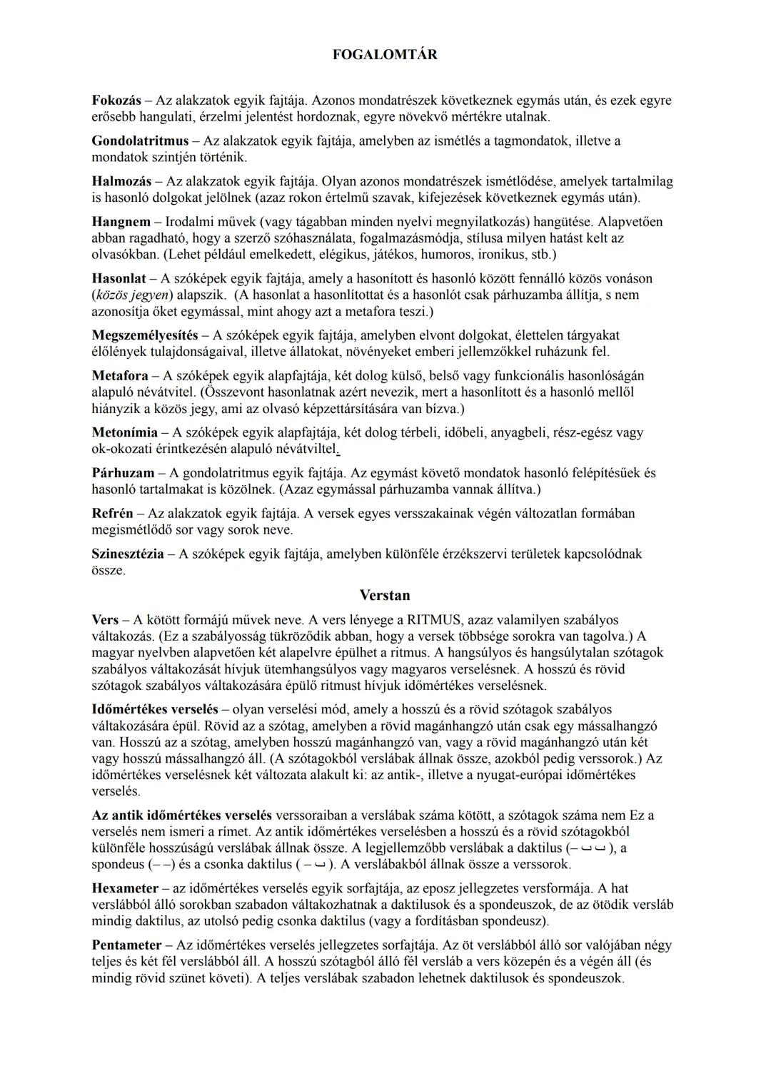 ## FOGALOMTÁR
### Alapfogalmak
Kultúra - az emberiség által létrehozott anyagi és szellemi értékek összessége, amely a természettől
való f