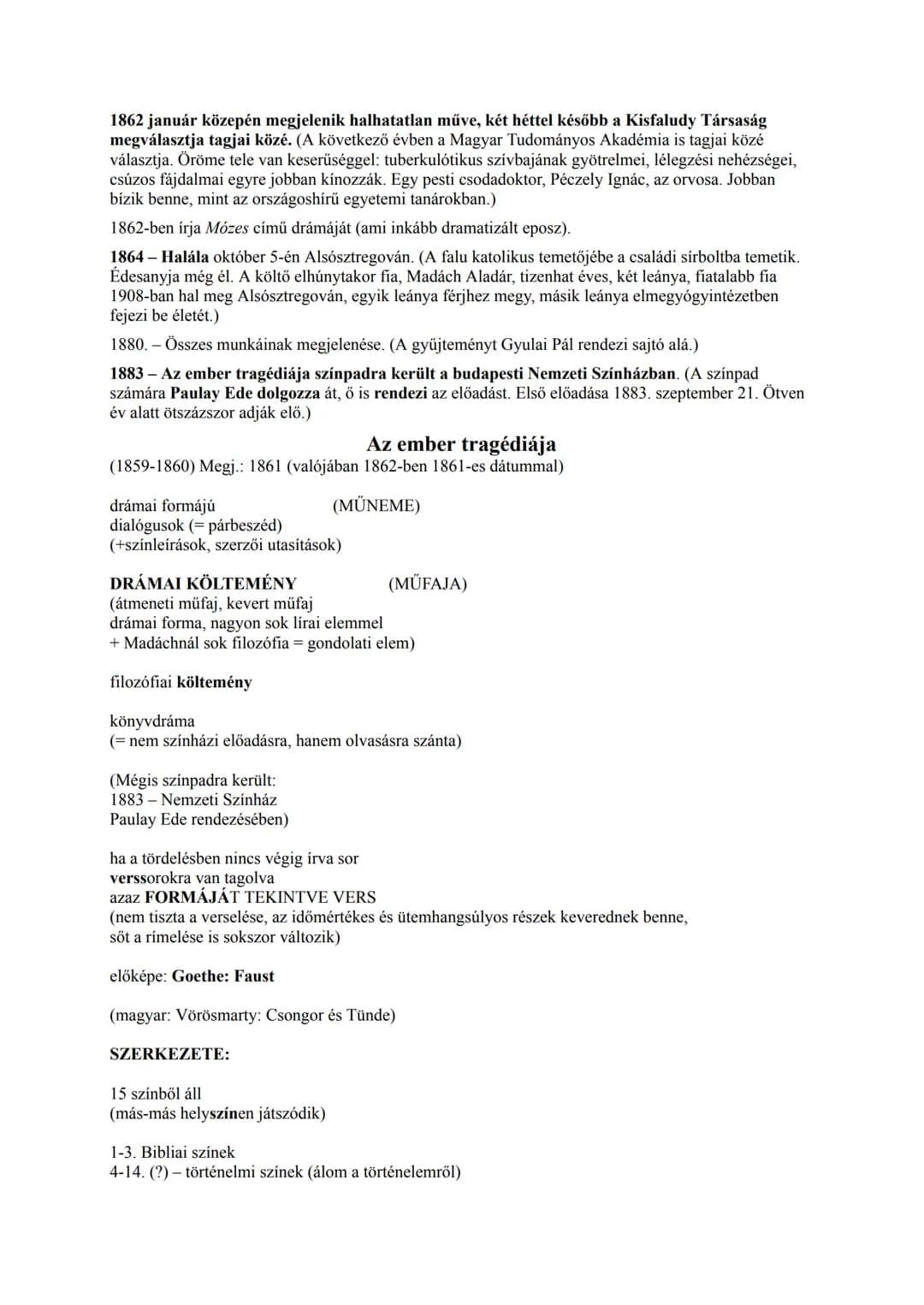 ## Madách Imre
(1823-1864)
1823 január 21-én született a Nógrád megyei Alsósztregován.
(Szüleinek ő az ötödik gyermeke. Apja idősebb Madách