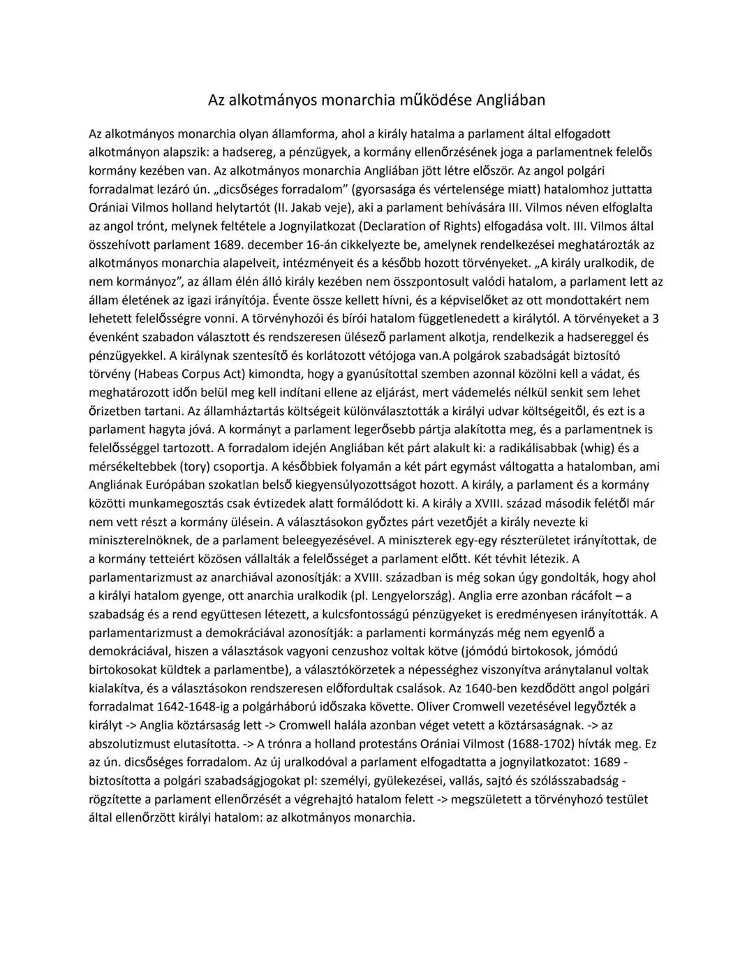 Alkotmányos Monarchia