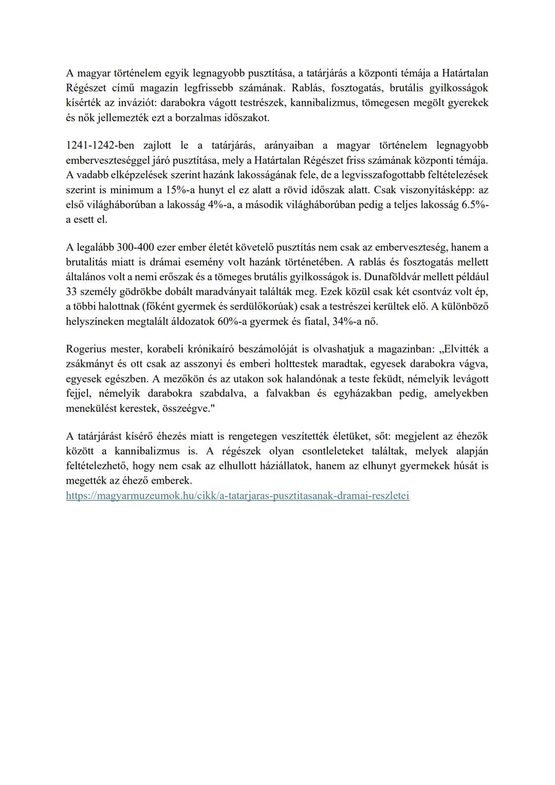 IV. Béla (1235-1270)
nem helyeselte apja (II. András) politikáját
példaképe: III. Béla nagyapja volt
Célja: a királyi hatalom és tekintély m