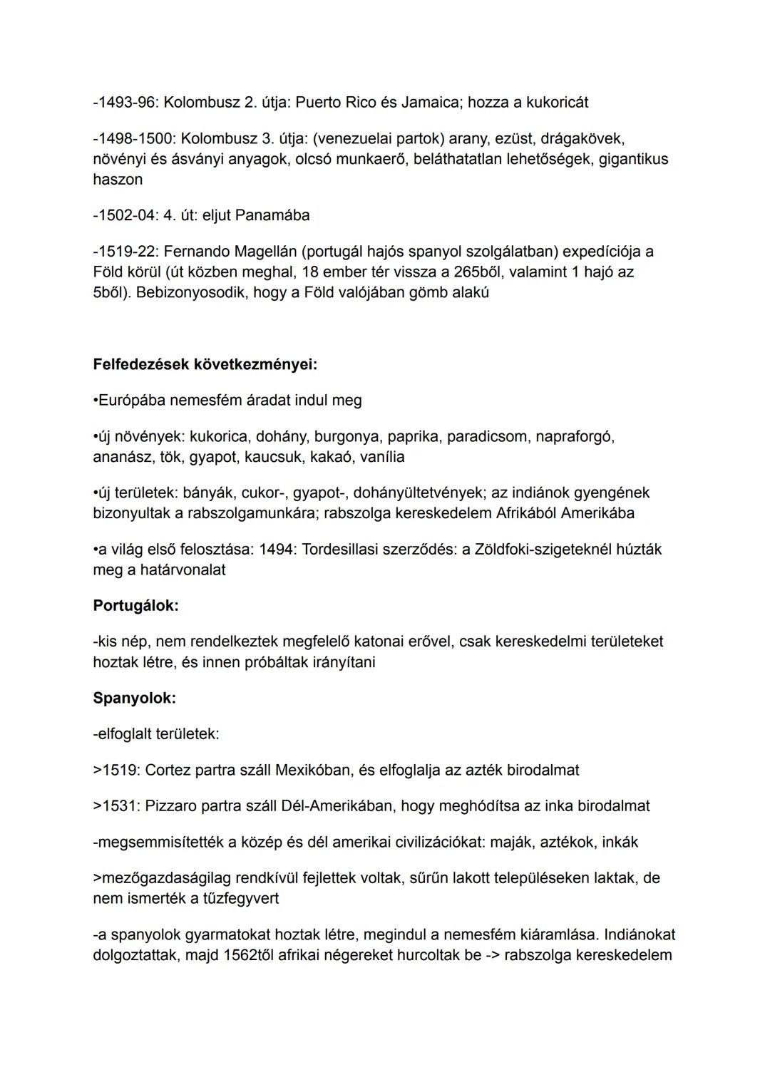 A földrajzi felfedezések és a kapitalista gazdaság jellemzői
⚫az 1300-as évektől válság jellemezte Európát
⚫a 15. század közepétől lassú fej