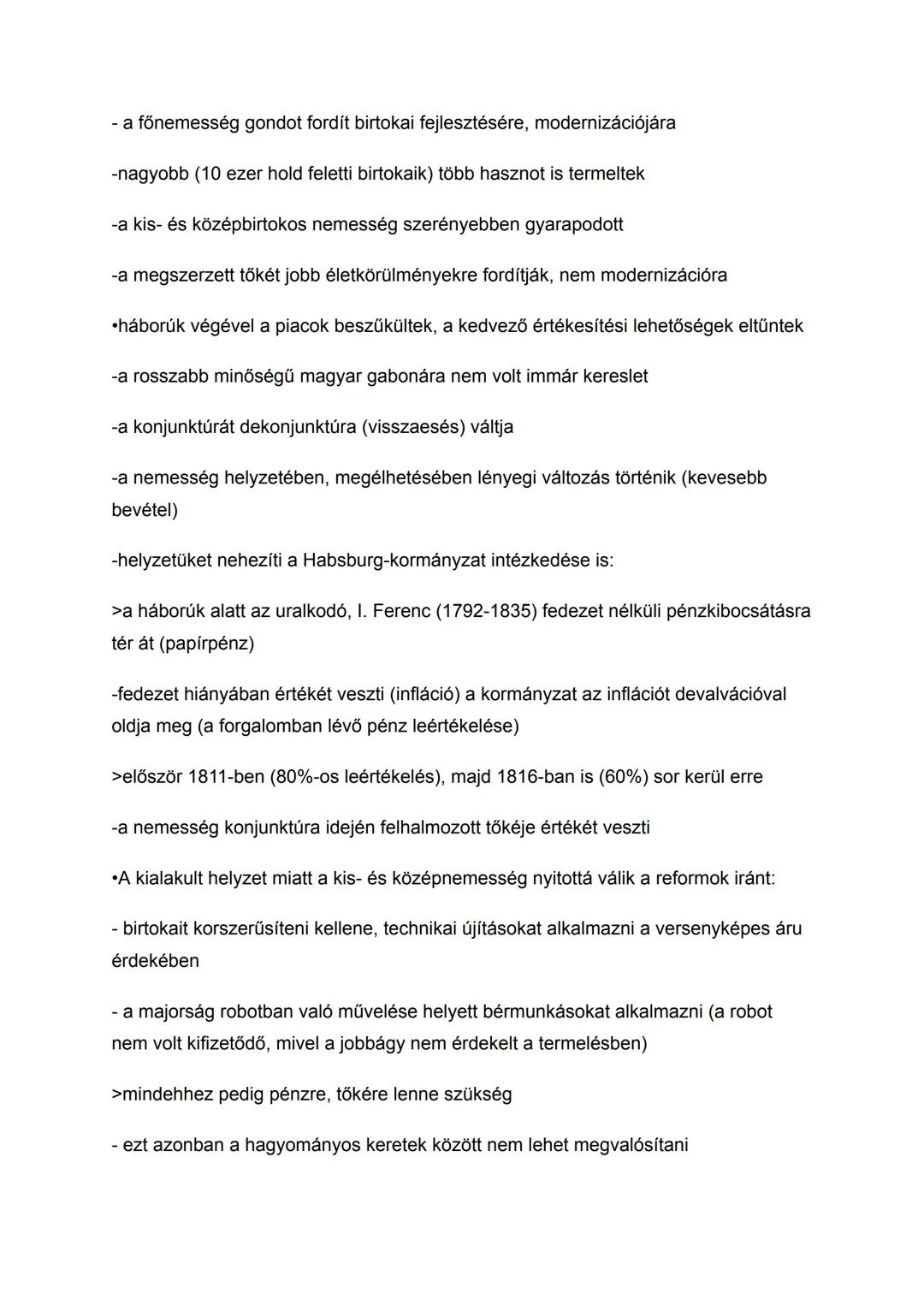 Kiemelkedő személyiségek szerepe Magyarországon a
reformkorban
Reformkor általános jellemzői:
•Magyarországon az 1830-1848. közötti időszak