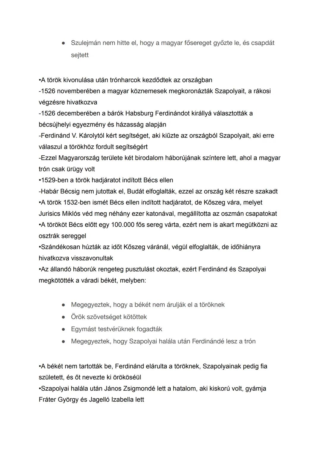 A mohácsi csata, a kettős királyválasztás
Mohácsi csata:
•II. Lajos uralkodásának idején (1516-26) az Oszmán Birodalom élére I. Nagy
Szulejm