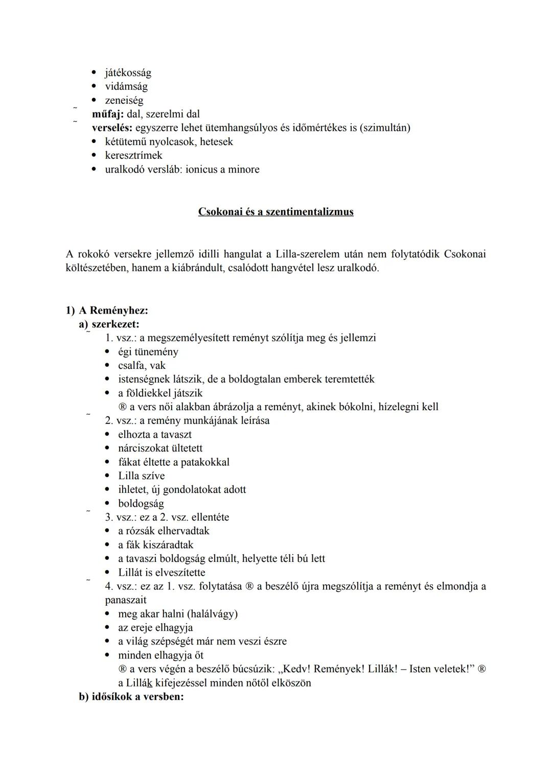 ## Irodalom
### 3. tétel: Csokonai Vitéz Mihály
Csokonai Vitéz Mihály (1773-1805): a magyar felvilágosodás irodalmának ő a legjelentősebb