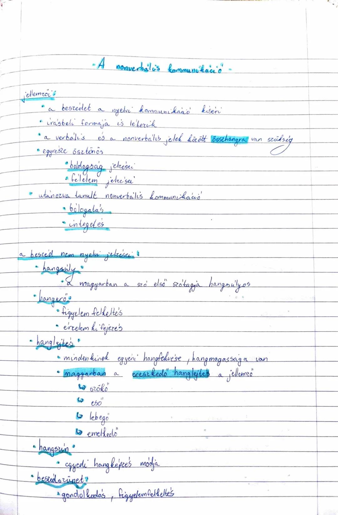 Nonverbális kommunikáció