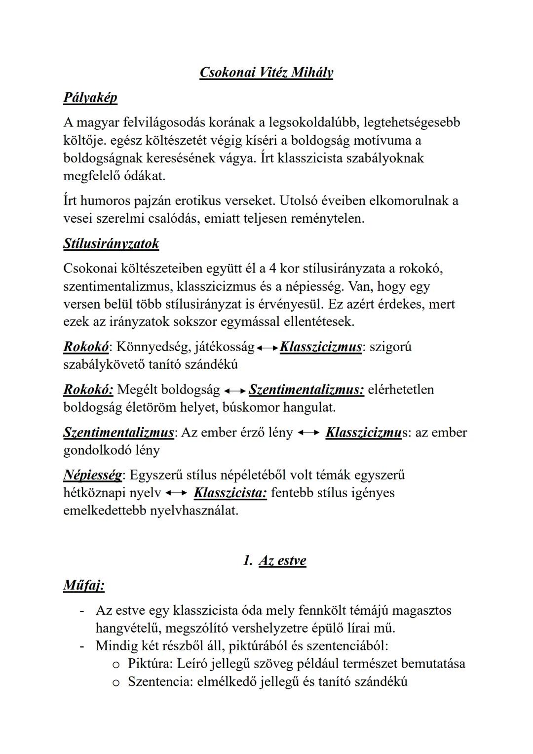 ## Pályakép
Csokonai Vitéz Mihály
A magyar felvilágosodás korának a legsokoldalúbb, legtehetségesebb
költője. egész költészetét végig kísé