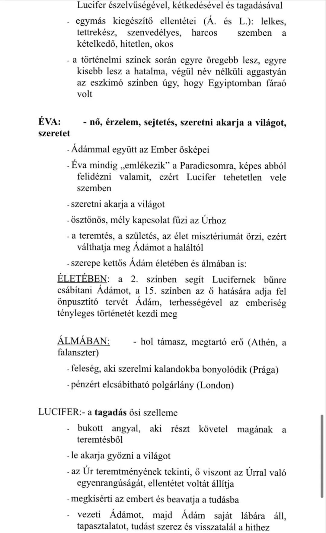 # Madách: Az ember tragédiája
Keletkezés: 1859-60.
Madách felolvassa a művet Szontágh Pálnak, aki azt javasolja, küldjék tovább Aranynak.