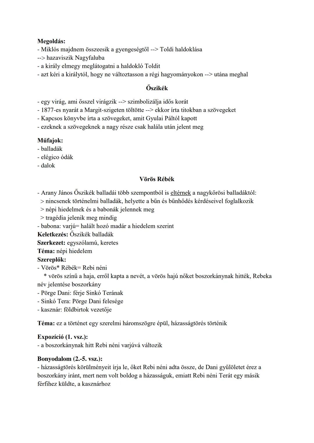 ## Arany János
### Élete:
- 1817-ben született Nagyszalontán
- édesanyja Megyeri Sára, édesapja Arany György
- iskolái: Nagyszalonta, Debre