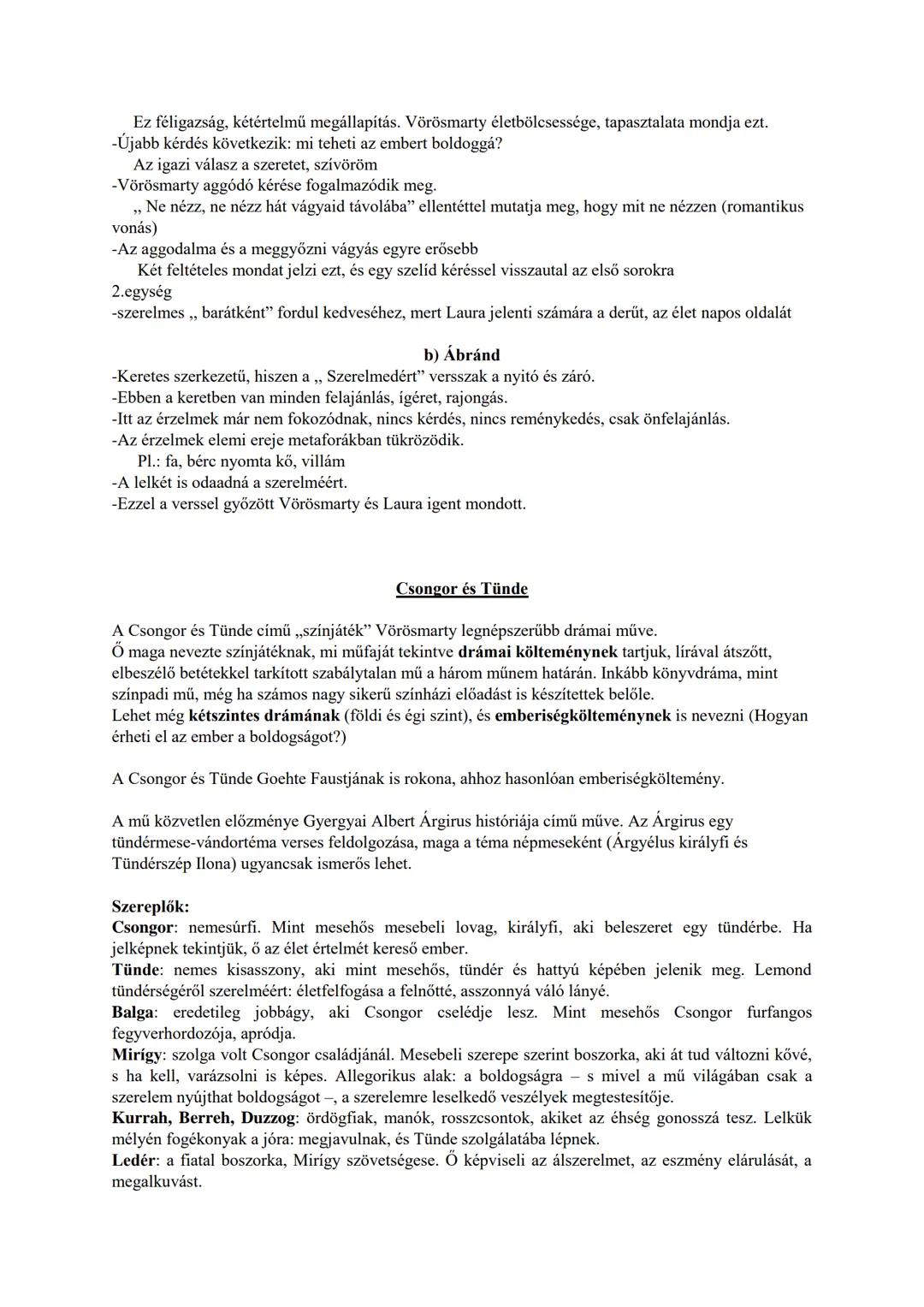 -A magyar romantika és reformkor legnagyobb költője.
-A ,,haza és az emberiség” gondolatának szerves egységbe foglalásával költészete világi