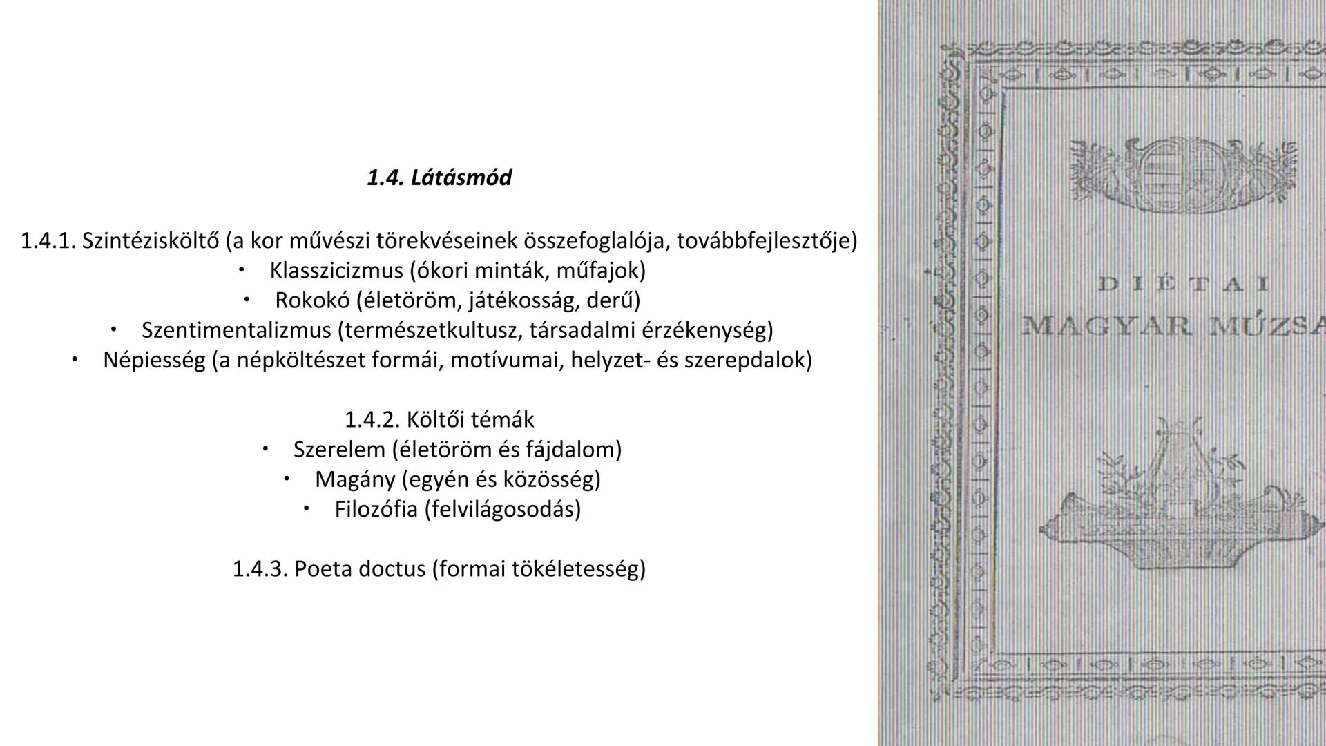 ## Csokonai Vitéz Mihály
1773-1805 1. Csokonai Vitéz Mihály (1773-1805) portré
1.1. A magyar felvilágosodás korának (1772-1825)
egyik jelen