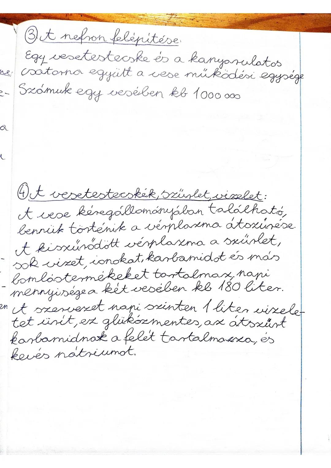 --- OCR Start ---
A kiválasztás
szerrendszere
Dit kiválasztó szererendszer részei,zerepe
Páros veséből, a vizeletet elvezető húgyve-
zetőkbő