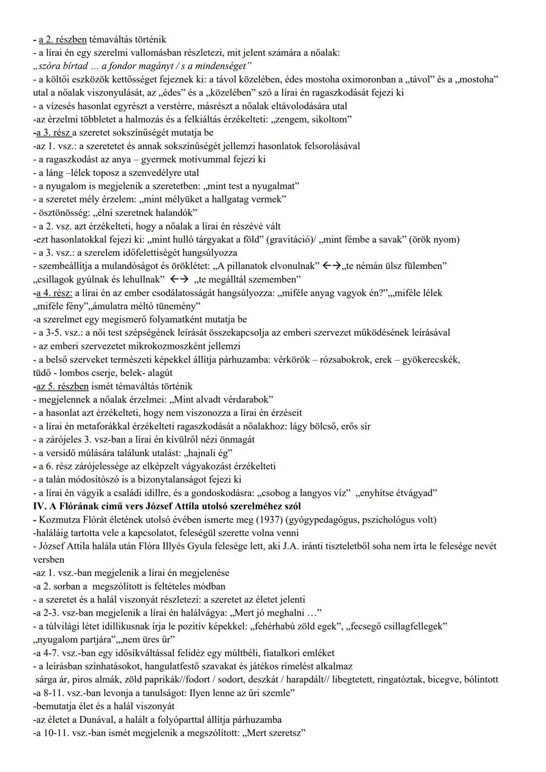 06. József Attila szerelmi költészete
I. József Attila
- a XX. századi magyar líra szintézisét alkotta meg
-egyesítette a különböző irányzat