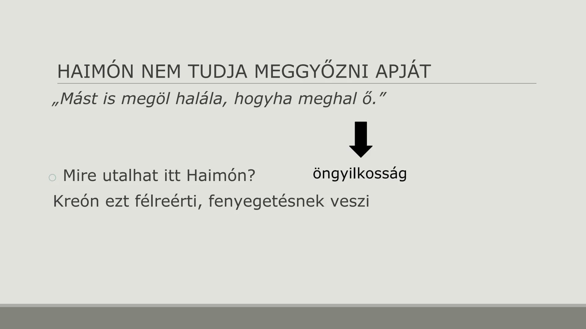 SZOPHOKLÉSZ:
ANTIGONÉ ## SZOPHOKLÉSZ ÉLETE
- KR. E. 496-406 KÖZÖTT ÉLT
- A LEGNAGYOBB TRAGÉDIAÍRÓ
- 120 DARABOT ÍRT
- 24 GYŐZELMET ÉRT EL
-