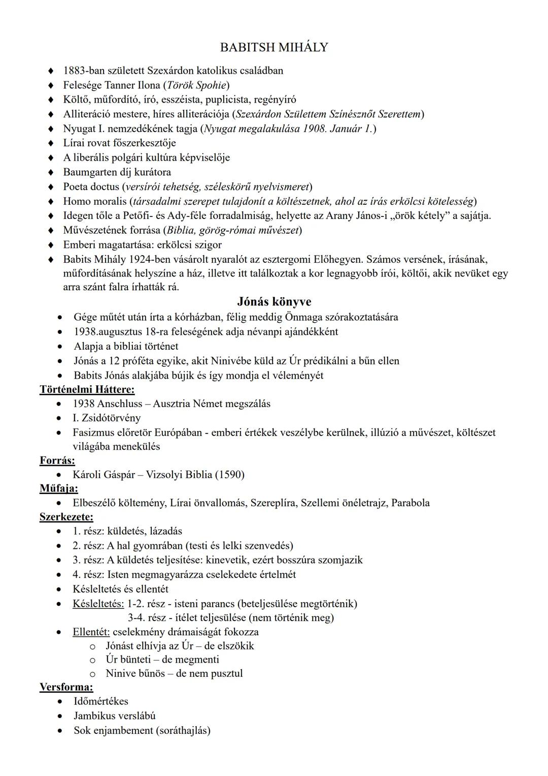 ## BABITSH MIHÁLY
◆ 1883-ban született Szexárdon katolikus családban
• Felesége Tanner Ilona (Török Spohie)
◆ Költő, műfordító, író, esszéi