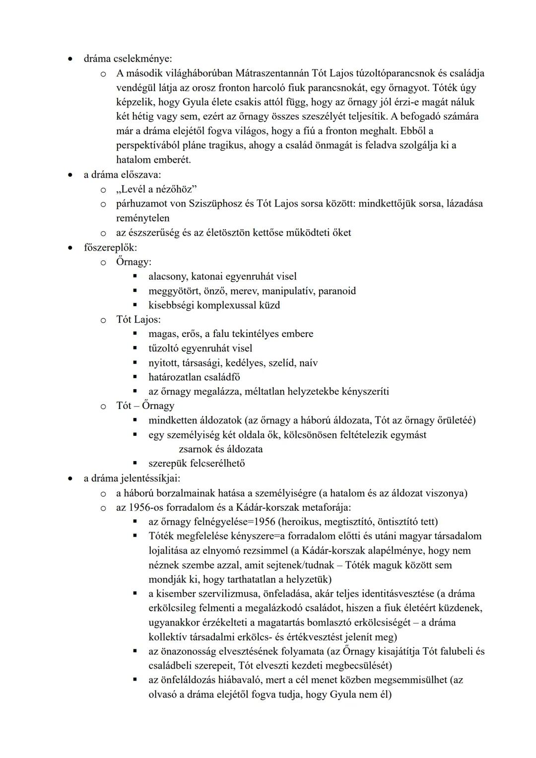 ## ÖRKÉNY ISTVÁN 1912-1979
* a késő modernség jelentős alkotója
* prózaíró drámaszerző
* műveiben szembesíti az elviselhetetlennel az olvas