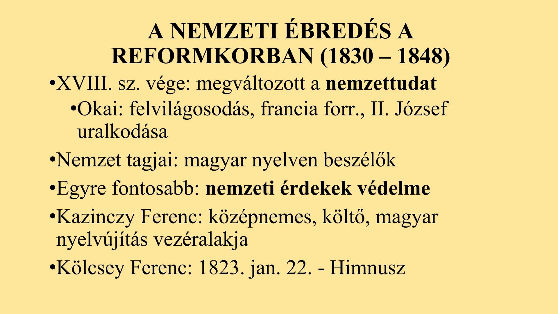 A REFORMKOR A POLITIKAI ÉLET SZÍNTEREI
•XVIII. sz. Magyar Királyság a Habs. Bir. része
•Habs. uralkodó: MO. királya
1740 - 1780: Mária Teréz
