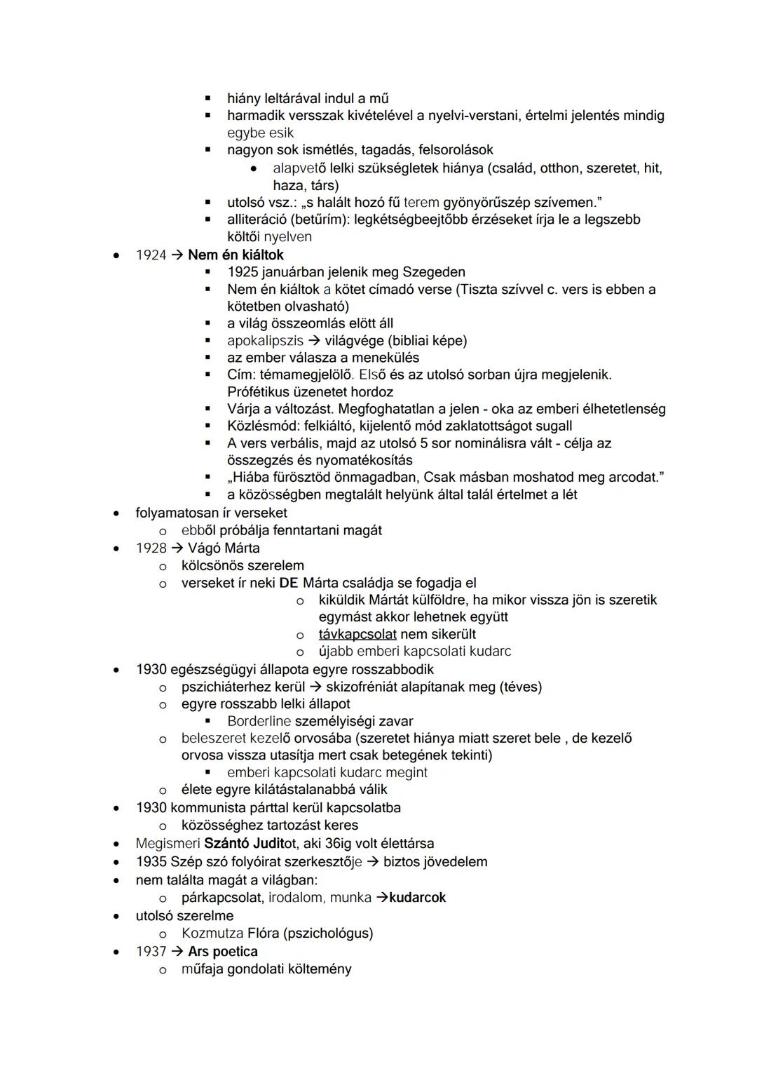 ## Jelentősége
## József Attila
* az Ady utáni magyar költészet fő alakja
* a XX. század filozófiai irányzatainak kiemelkedő lírai kifejezőj