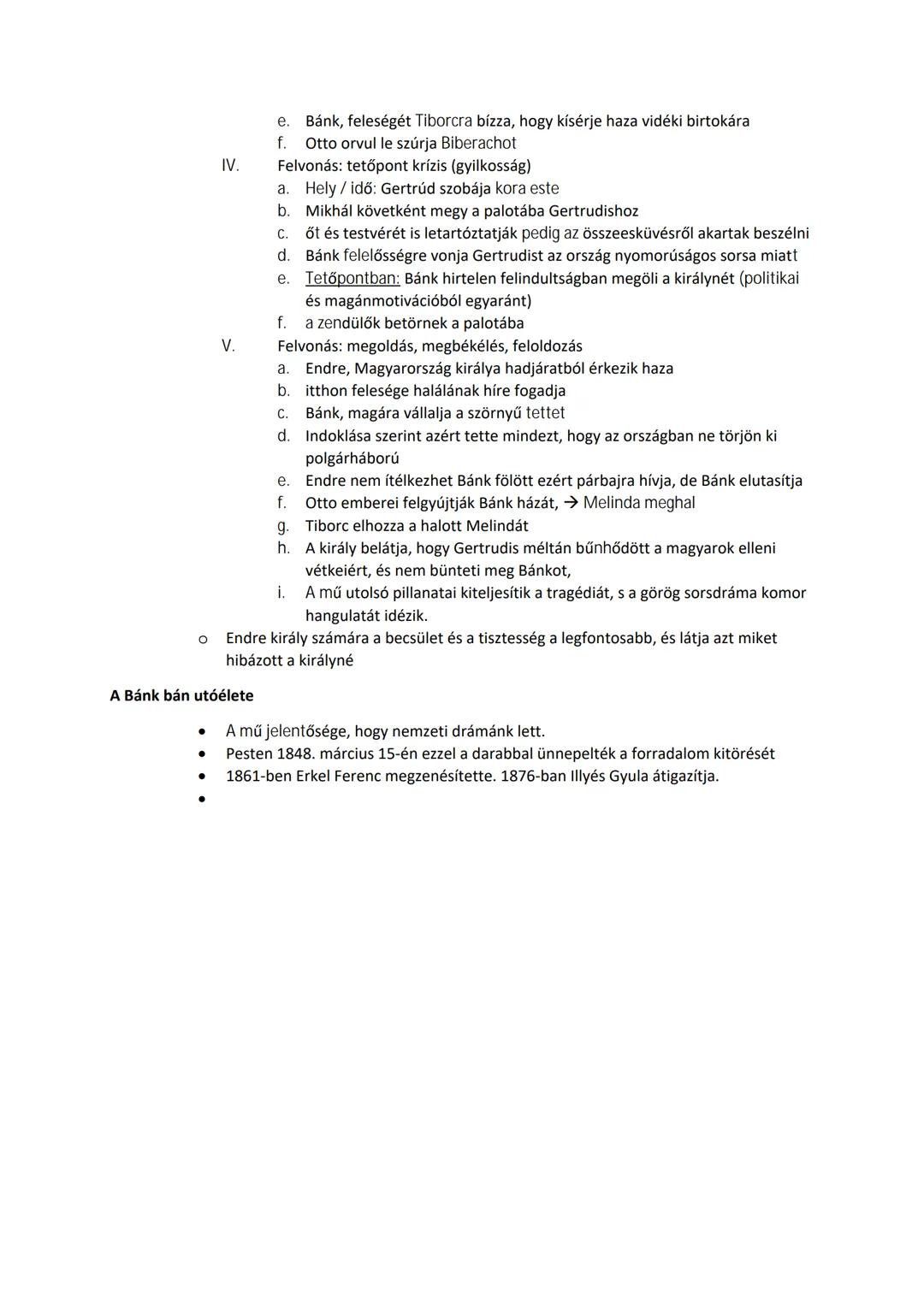 Katona József: Bánk bán
Katona József kiemelkedő szerepet tölt be a magyar drámairodalom történetében. A Bánk bán című
műve, melyet széles k