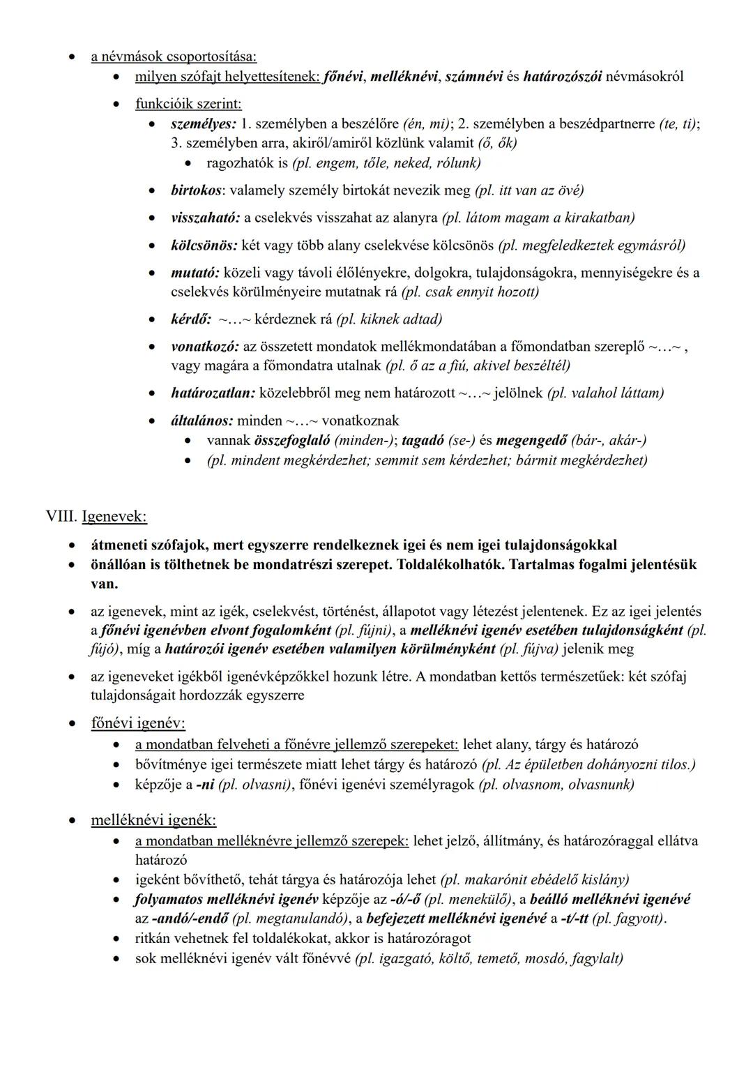 A MAGYAR NYELV SZÓFAJI RENDSZERE: AZ ALAPSZÓFAJOK, A VISZONYSZÓK
ÉS A MONDATSZÓK
I. A szófaj:
a nyelvhasználatban egyformán viselkedő, azono