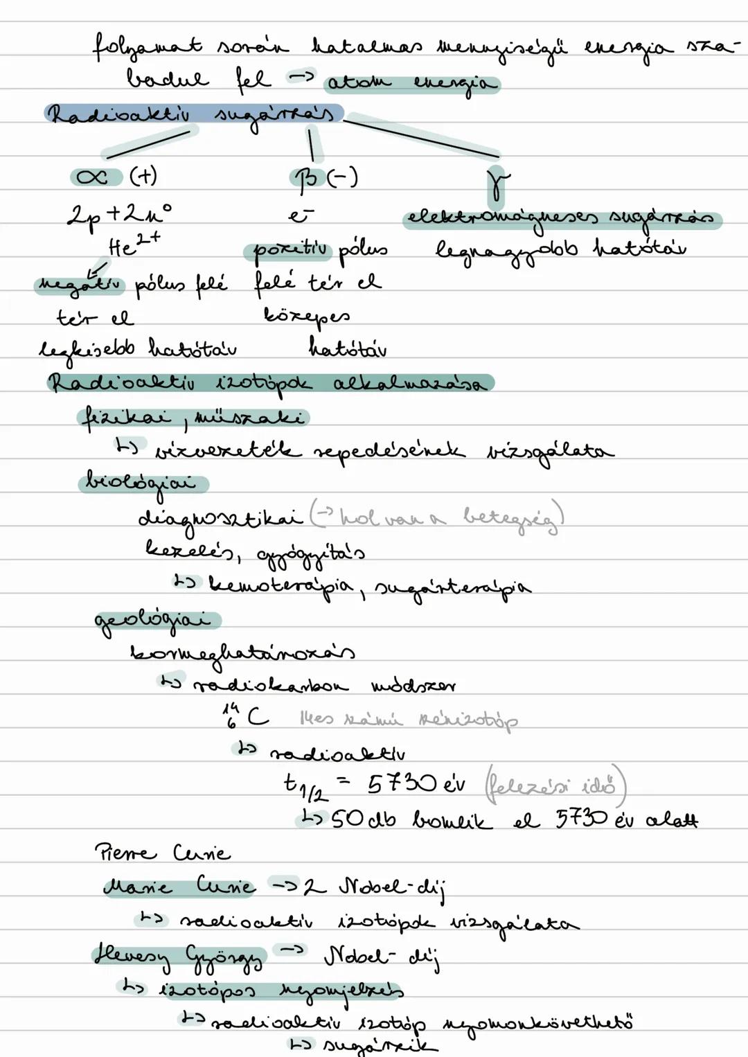 Az atom felépítése
Demokritosz → atom → oszthatatlan
atom részei
atommag
nukleonok
1p+ és n°
elektron felhő/bude
elektronok e
elem részecské