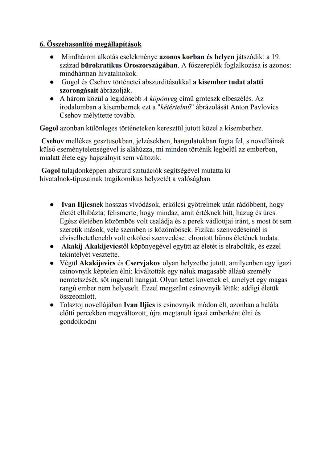 A csinovnyik ábrázolása az orosz irodalomban
Realizmus ábrázolási módszere
* A 19. század közepén kialakult művészeti, irodalmi irányzat.