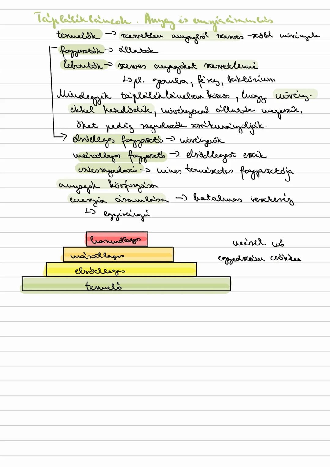 - Alkalmazkodás és türsképesség
- az élőlények a tenuiozetben egymással és a
környezetükkel kölcsönhatásba kerülnek
- környezet: Az élőlényt