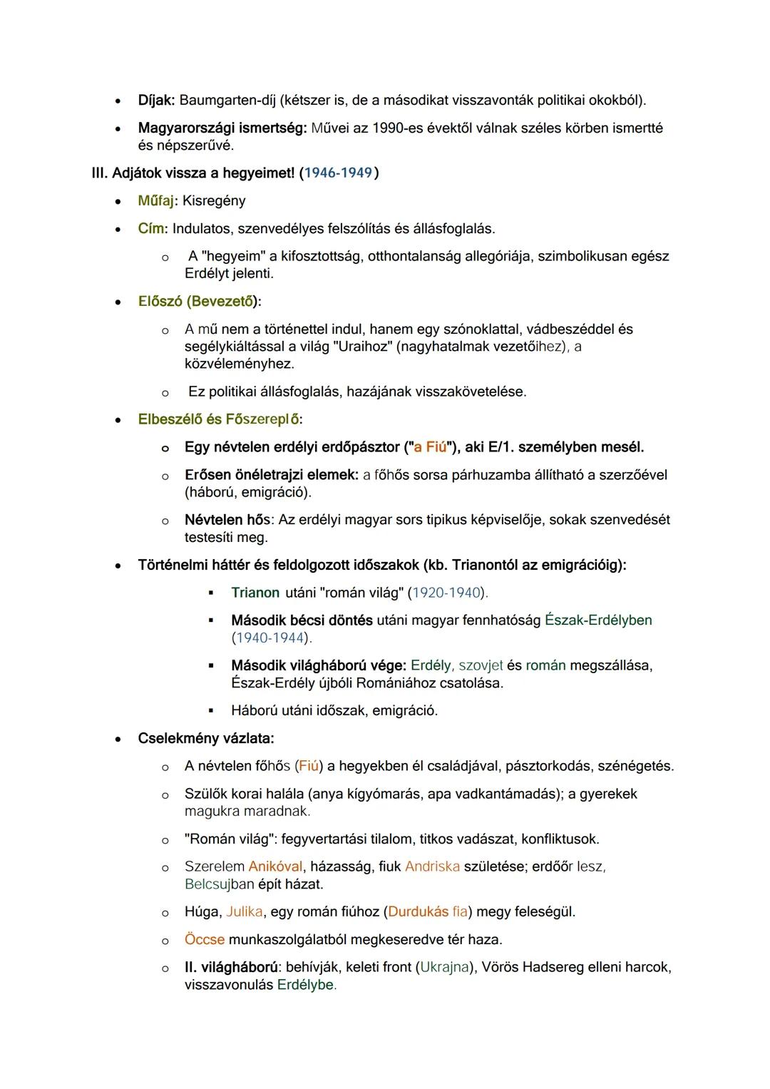 Wass Albert
I. Jelentősége
* Lírikusként kezdte pályáját a Helikon írói közösség tagjaként
* Életét és munkásságát erősen befolyásolta a 20.
