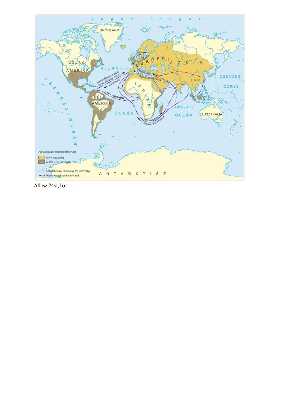 # A földrajzi felfedezések
## 1. A felfedezések okai:
- Nyugat - Európa gazdasága gyorsan fejlődött:
- a fejlődés központja Flandria (poszt