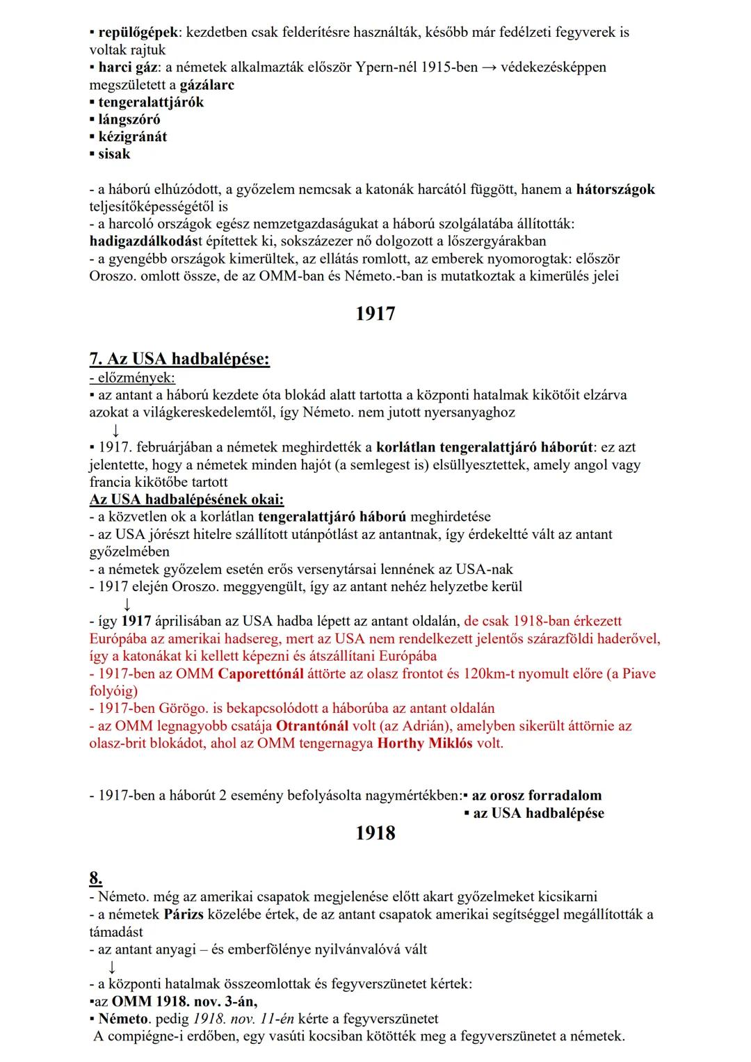 Előzmény
Az első világháború jellege, jellemzői
1861-ben létrejött az egységes Olaszo.
1871. jan. 18-án a Versailles-i palota tükörtermében