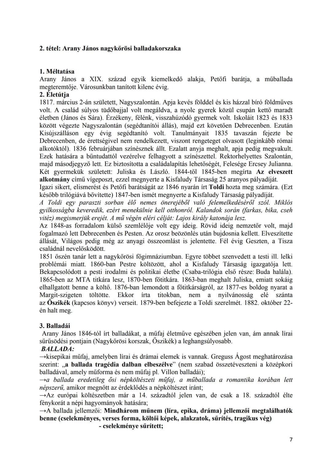 ## Érettségi témakörök: irodalom
(középszint).
**Témakör:** Művek a magyar irodalomból I. Kötelező szerzők
* Petőfi Sándor tájköltészete
*