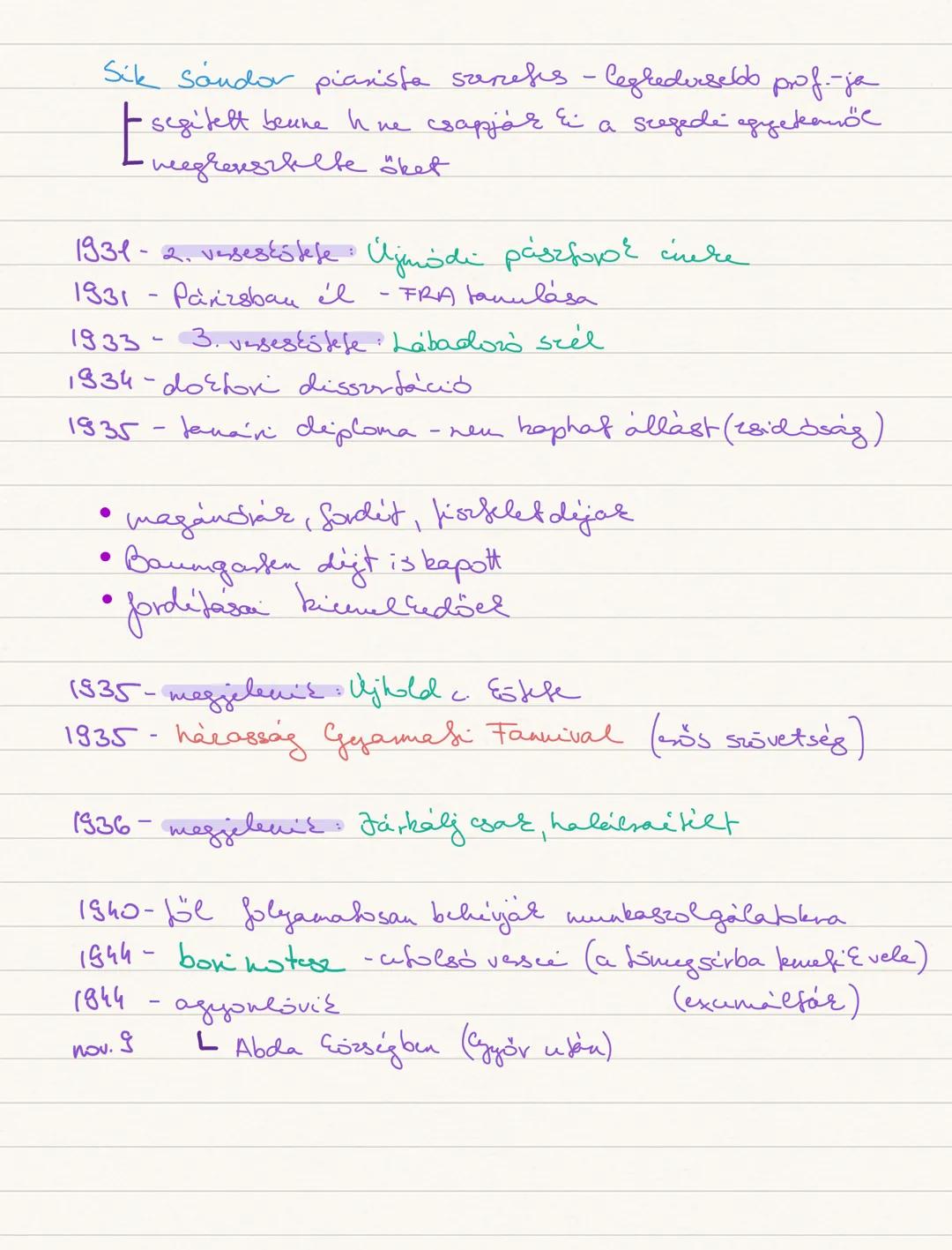 ## RADNÓTI MIKLÓS
született: 1909. Bp - zsidó családba
↳ anyja is Jeshwex-(iter) neghalt (Iker hava) swiad
• Nyugat 3. nemzedékéher tartozó