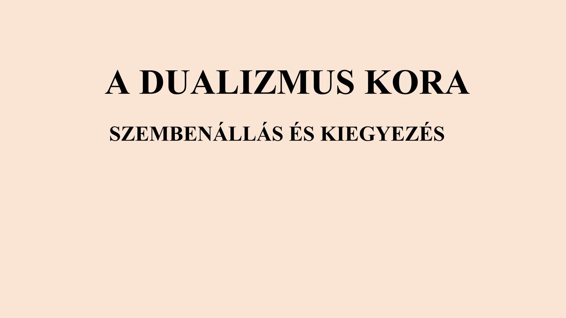 A DUALIZMUS KORA
SZEMBENÁLLÁS ÉS KIEGYEZÉS A szabadságharc leverése
• 1849. aug. 13. – Világos
• Nincs amnesztia, helyette véres bosszú
• 18