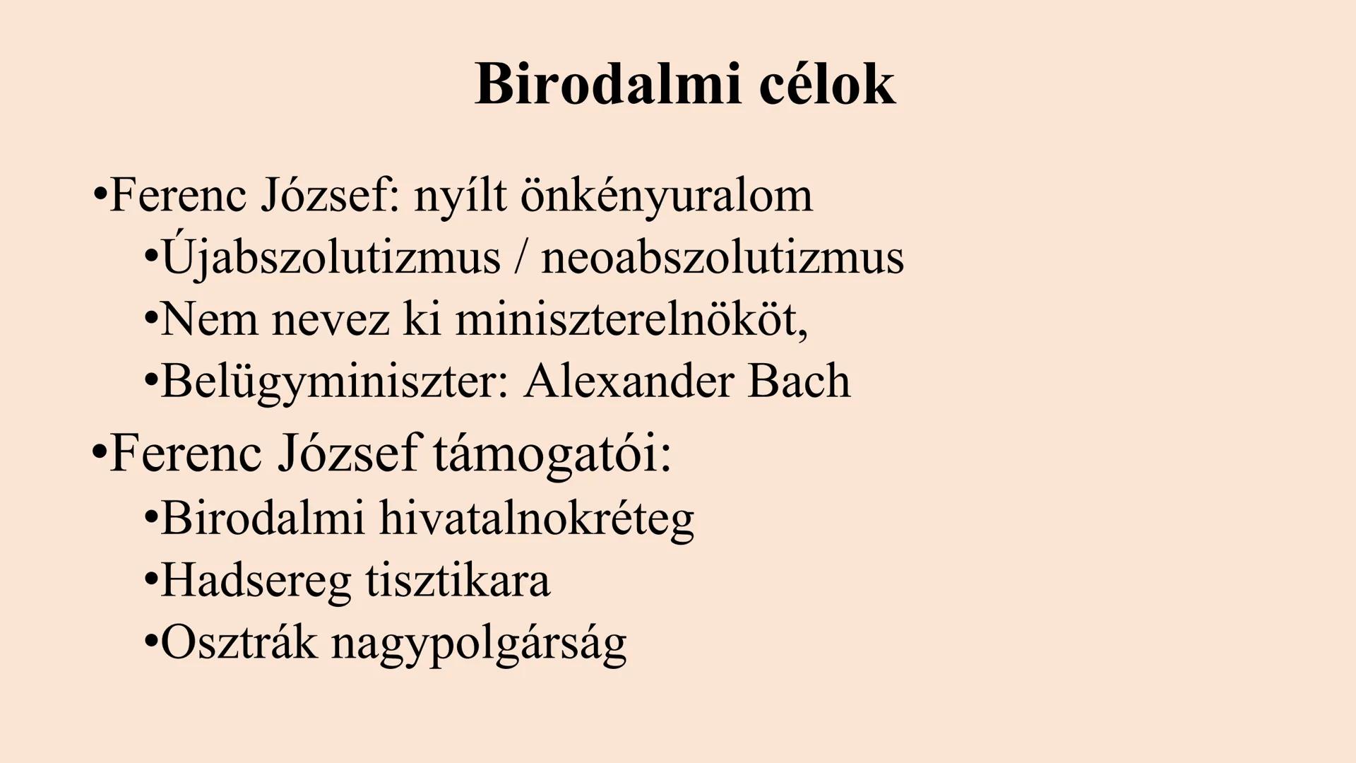 A DUALIZMUS KORA
SZEMBENÁLLÁS ÉS KIEGYEZÉS A szabadságharc leverése
• 1849. aug. 13. – Világos
• Nincs amnesztia, helyette véres bosszú
• 18