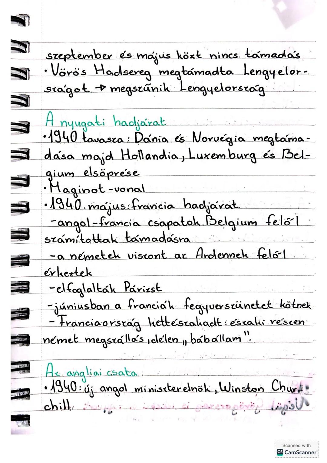 A II. VILÁGHÁBORÚ
A szovjet-német megnemtámadási szerződés.
•Hitler következő célja Lengyelország
•Angol és Francia tárgyalások a szovjetekk