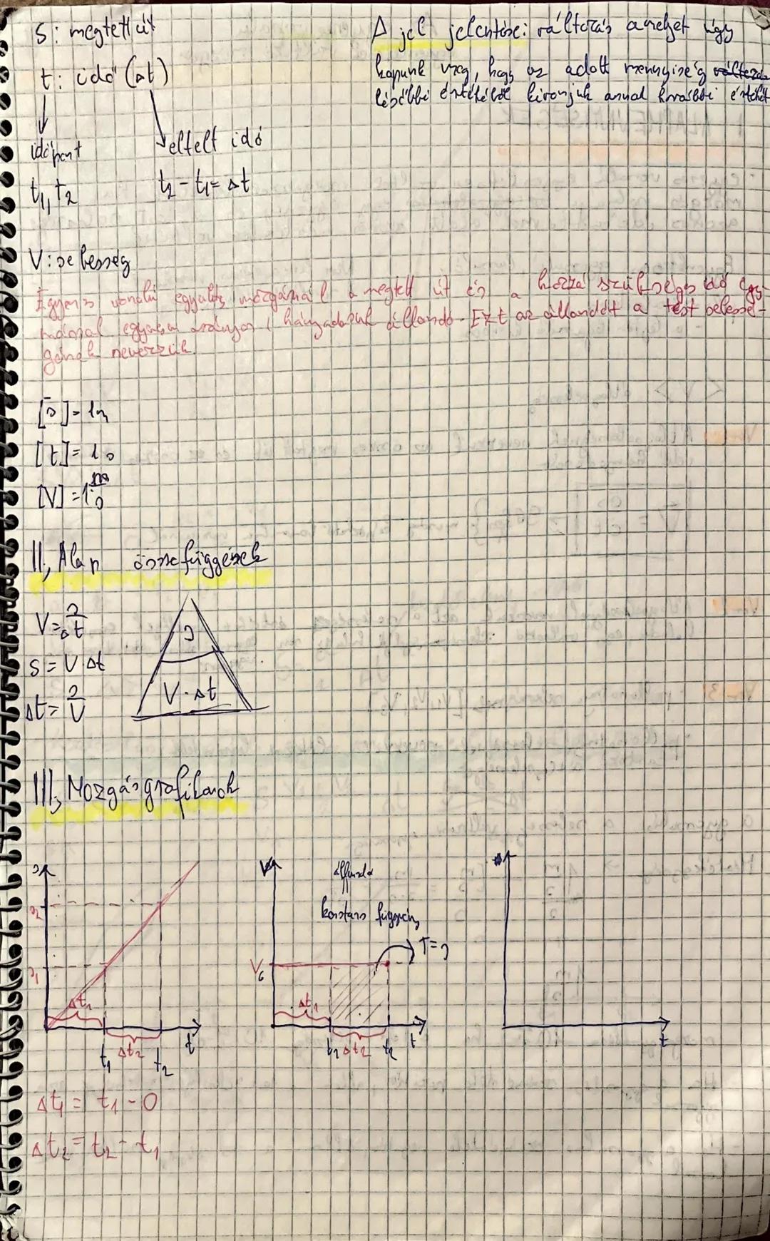 # TV
$ \Delta r = \vec{r}_B - \vec{r}_A $
Az egyenes vonalú egyenletes mozgás
1. A Capmennyiségek
## Def: Egyenes vonalú egyenletes mozg