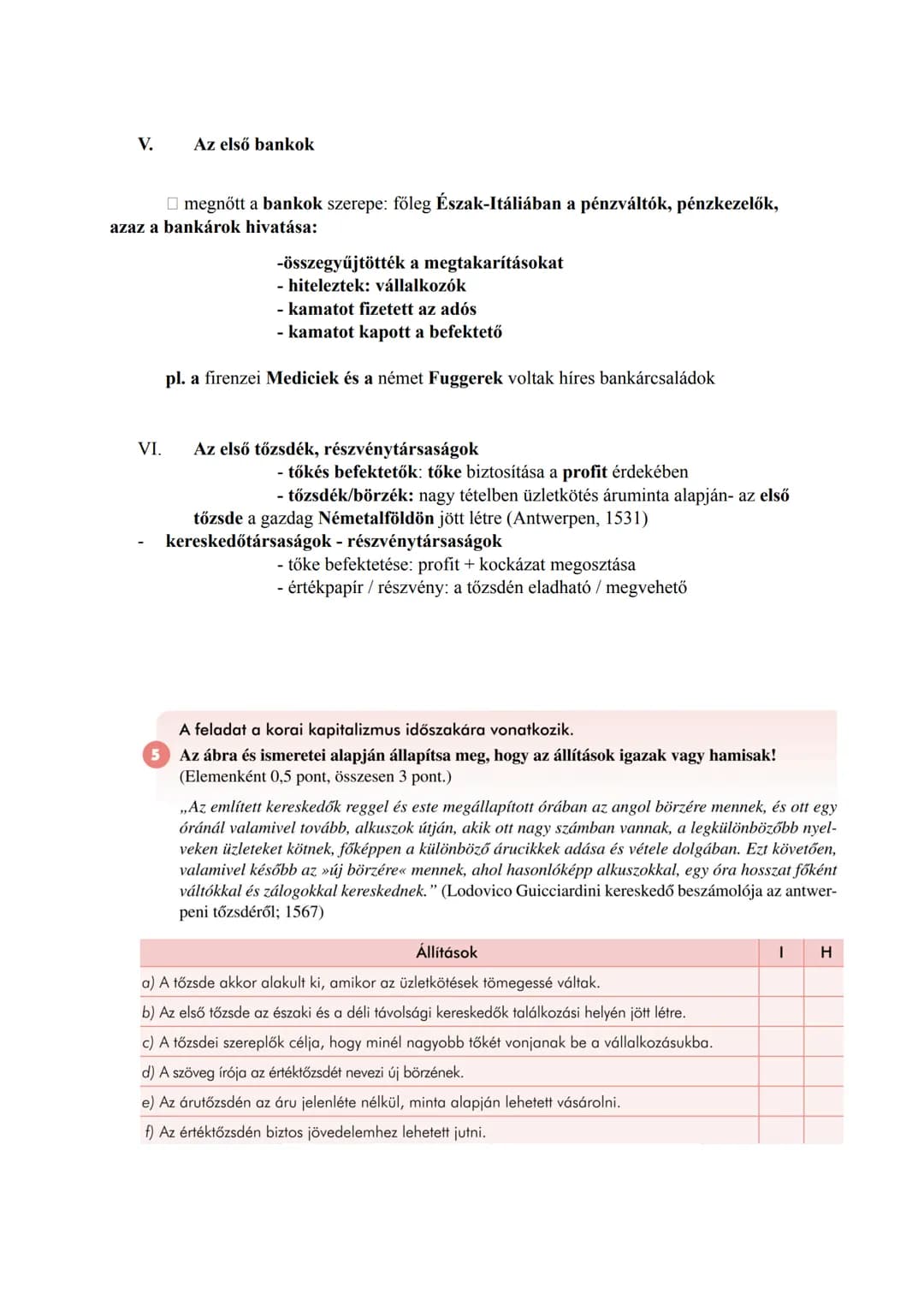 ## A korai kapitalizmus
I.
### A kereskedelem átalakulása
- A globalizáció kezdete: kialakult a világkereskedelem
- kialakult az atlanti