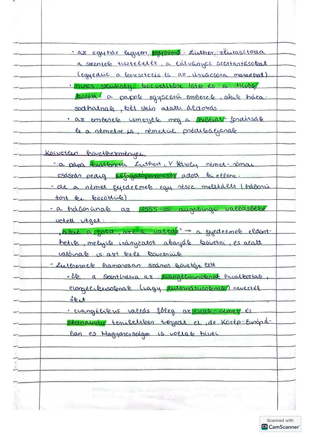 ## Reformació és ellenreformáció
A reformáció fogalma
reformáció - nagy vallási *meggyülés*
- XVI. században zajlott le
-enea minyeképpen a