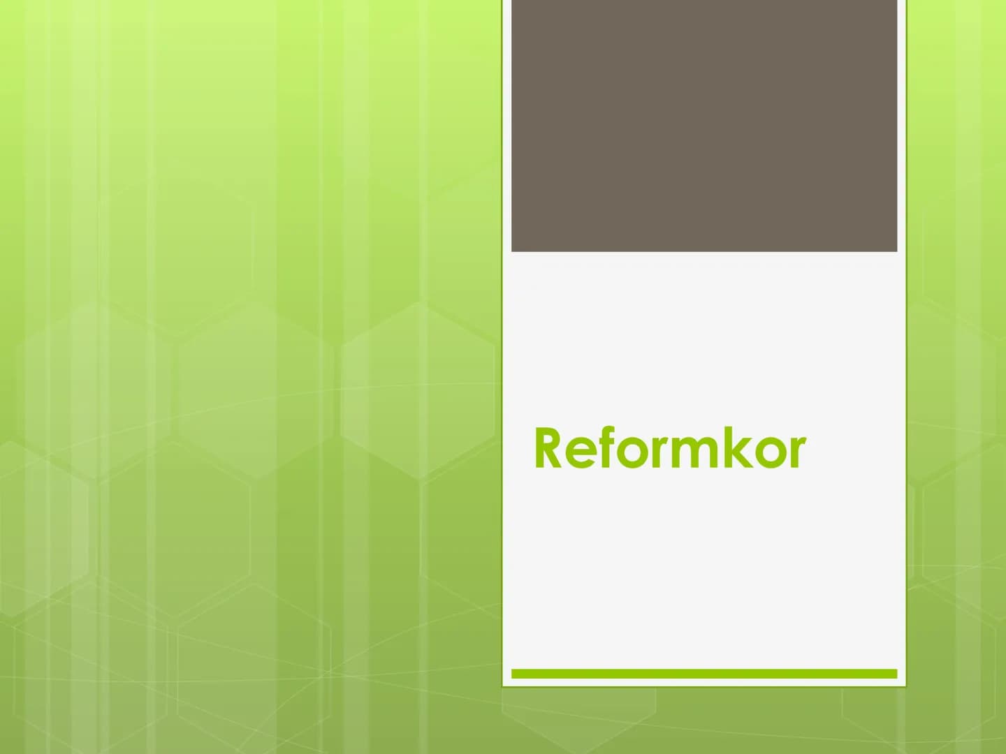 ## Reformkor 1. Fogalma
• A magyar történelem 1825/1830-1848 között tartó időszaka,
mely során a társadalom és államszervezet polgári
átalak