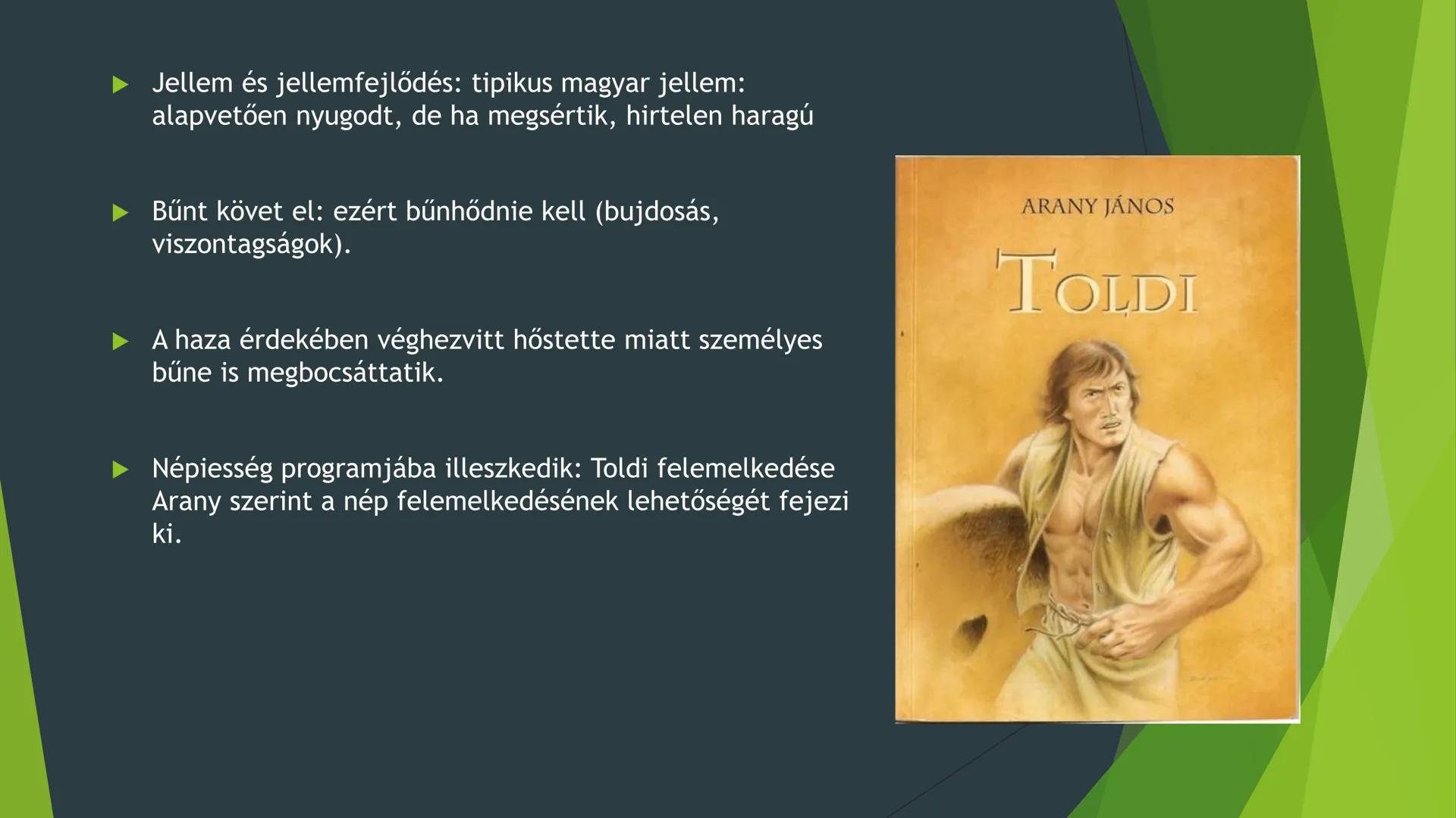 Arany János
Toldi és Toldi estéje ## Arany János
- 1817-ben született Nagyszalontán, a debreceni Református kollégiumban is tanult
- vándor