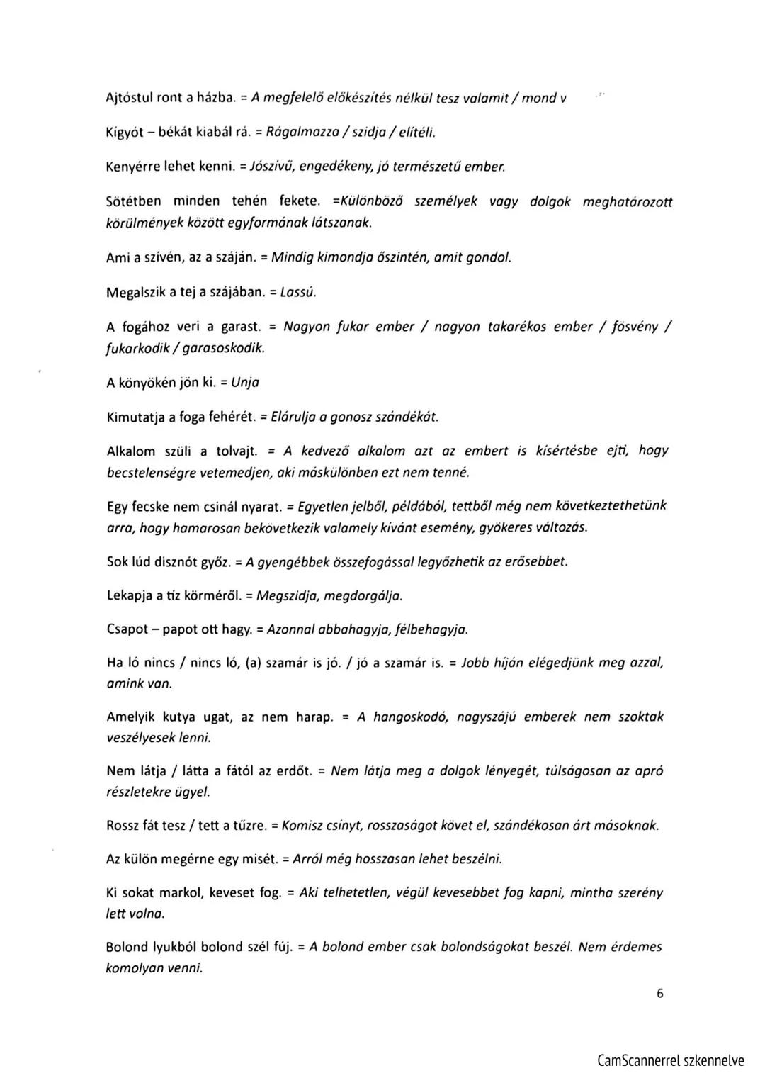 # KÖZMONDÁSOK, SZÓLÁSOK, ÁLLANDÓ KIFEJEZÉSEK ÉS JELENTÉSÜK A
# KÖZÉPISKOLAI FELVÉTELI FELADATOKBAN
Bakot lő. Hibát követ el.
Már csak ez h