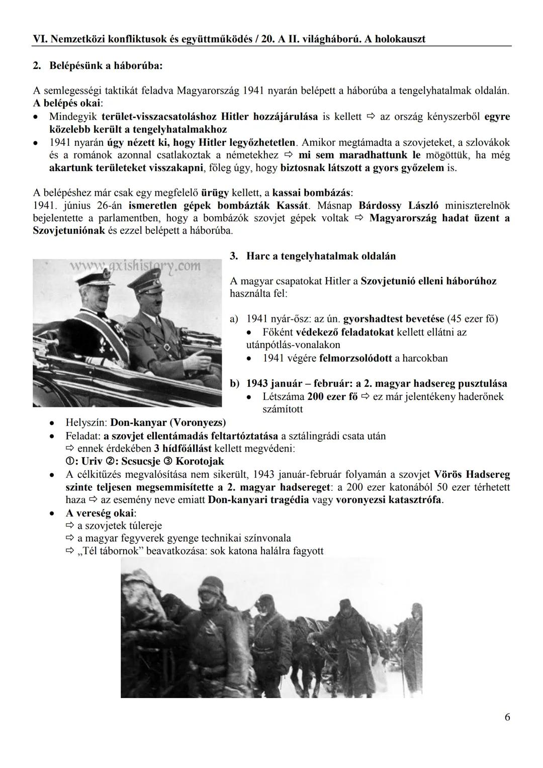 VI. Nemzetközi konfliktusok és együttműködés / 20. A II. világháború. A holokauszt
A II. VILÁGHÁBORÚ KEZDETE
1. Időszaka: 1939. szeptember