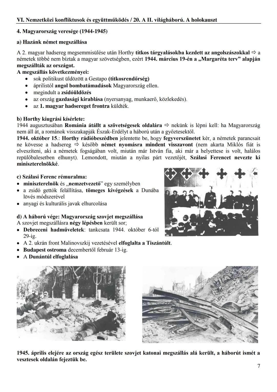 VI. Nemzetközi konfliktusok és együttműködés / 20. A II. világháború. A holokauszt
A II. VILÁGHÁBORÚ KEZDETE
1. Időszaka: 1939. szeptember