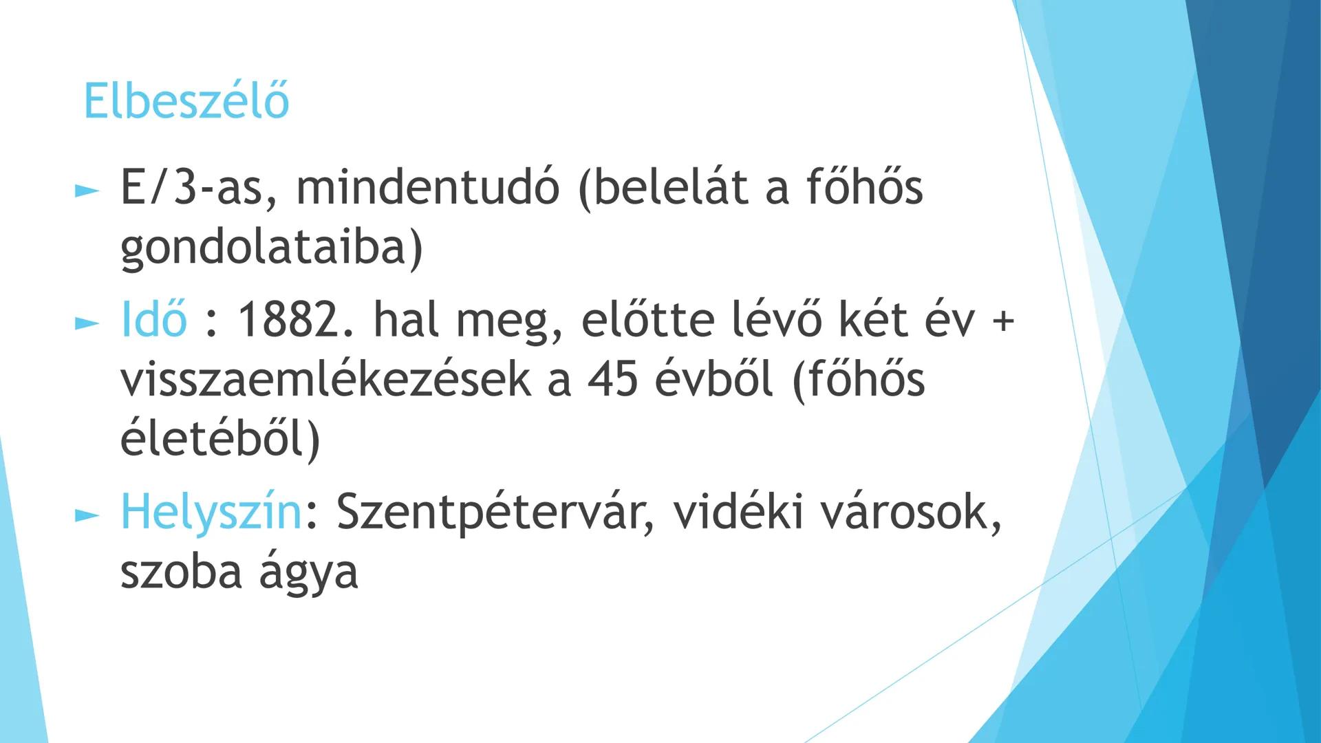 # Ivan Iljics halála
Tolstoj # Jelentősége
- először 1886-ban
- nagy sikerű kisregénye.
- Témája az ember belső küzdelme az
elkerülhetetle